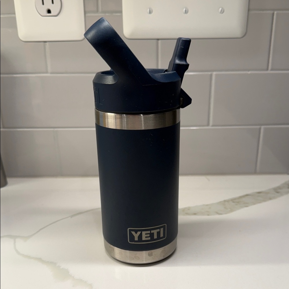 YETI JR. 12 OZ KIDS WATER BOTTLE NAVY